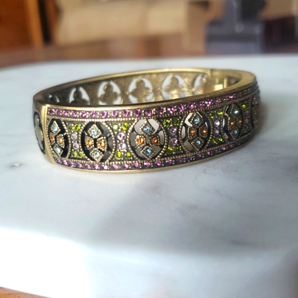 Heidi Daus Vintage Rhinestone Bracelet - Picture 3 of 16